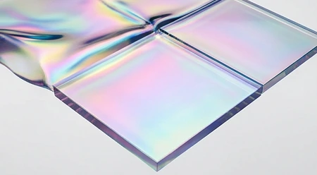 Nested reflective chrome lens loops